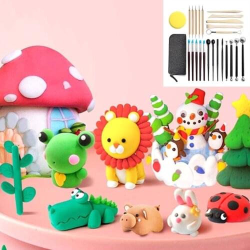 25pcs Ball Stylus Dotting Tools Polymer Modeling Clay Sculpting Tool Set Rock Painting Sculpture Pottery Kit for Beginners