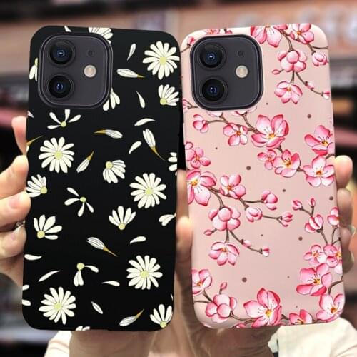 For Apple iPhone 12 Pro Case iPhone12 Mini Silicone Soft TPU Cute Fashion Phone Cases For iPhone 12 Pro Max Back Cover Slim Bags