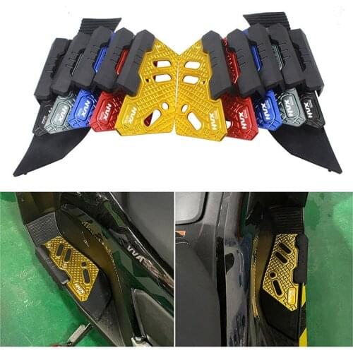 For Yamaha NVX155 Aerox 155 2020-2021 New Modified Motorcycle Footrest Foot Rest Mat Plate Pad Motocycle Accessories Left Right