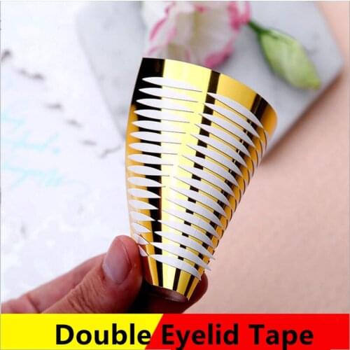 Double Eyelid Tape Thin Sticky Women Invisible Isolation Adhesive Tapes Big Sticker for Eyes Lifting Strips Eyelashes Extension