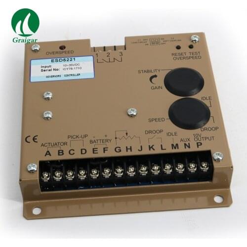 ESD5221 Gorvernor for Alternator Generator Speed Control Unit module