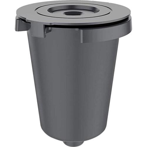 Filter Cup, Filter Coffee Makers Home Barista Reusable Filter Cup For Coffee Shop, Gray