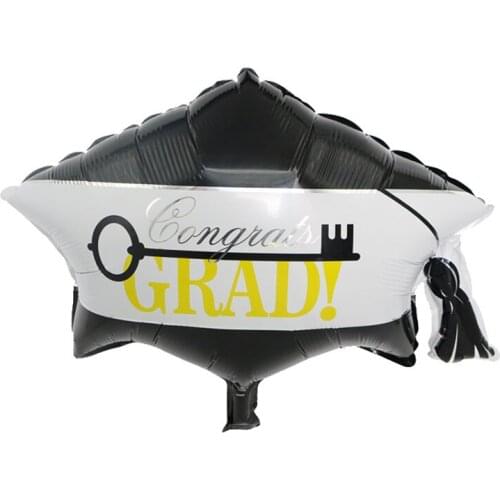 1pc Foil Helium Balloons Graduate Doctor Graduation School Students Graduation Ceremony Party Decor Ballon Children Classic Toys