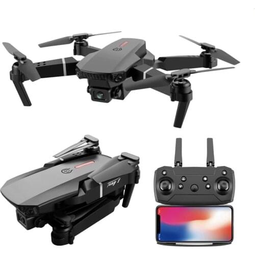 HobbyLane E88 pro drone 4k HD dual camera visual positioning 1080P WiFi fpv drone height preservation rc quadcopter