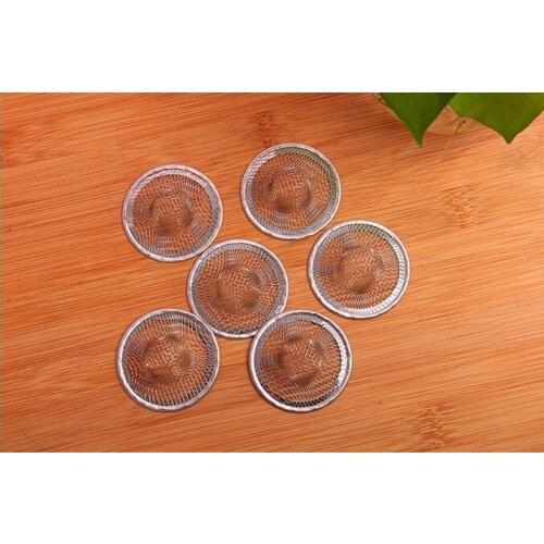 20PCS/LOT Stainless steel sewer filter bathroom drain outlet kitchen sink filters floor drain net kitchen accessories KC 1402