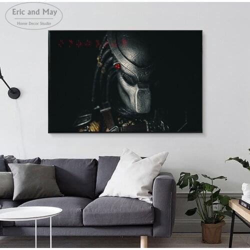 Predator Movie Figure Artwork Posters and Prints Wall art Decorative Picture Canvas Painting For Living Room Home Decor Unframed
