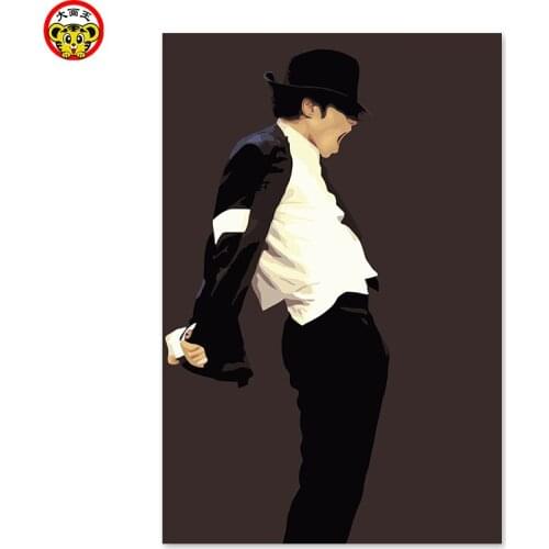 Painting by numbers art paint by number DIY Digital Painting, Decorations, Artisans, Michael Jackson, Singer, Dancer, Entertaine