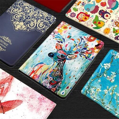 Creative PU Leather Case for iPad 2/3/4 5 6 iPad Air 1 2 Protection Covers Shells for Apple iPad 9.7 2017/2018 5/6th Cases
