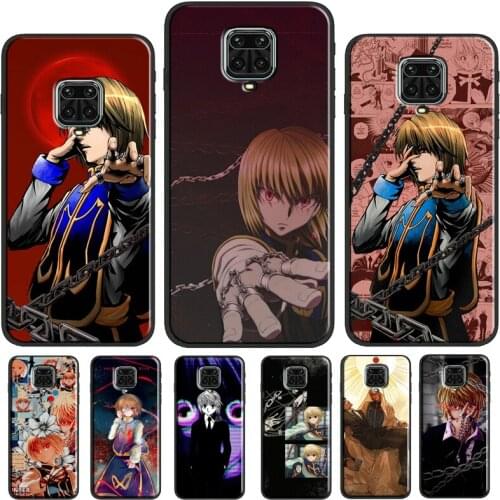 Kurapika Hunter x Hunter Anime Case For Xiaomi Redmi Note 8 9 Pro Note 9S 8T 9 9C 9A 9T Cover For Redmi Note 10 Pro Shell