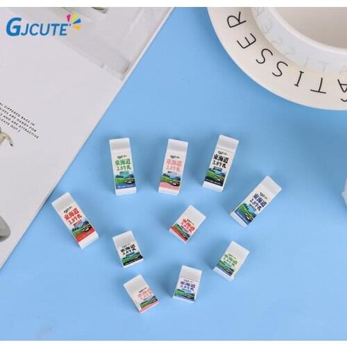 5pcs 1:12 Dollhouse Miniature Milk Carton Bottle Drink Cup Pretend Toys Pretend Foods For Doll House Kitchen Accessories 2Sizes