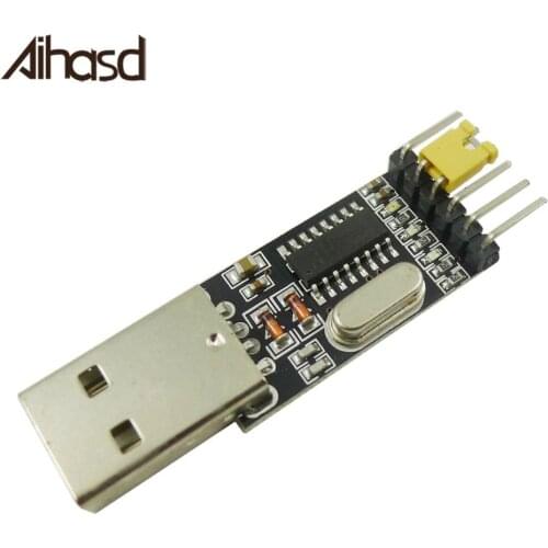 1PCS USB to TTL UART Module CH340G CH340 3.3V 5V Serial Converter Switch Instead of CP2102 PL2303