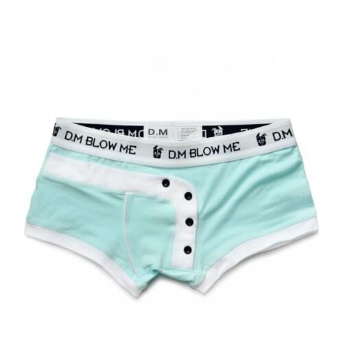 Male Underwear Mens Underpants Sexy Mens Cotton Solid Boxer Breathable Mens Panties Fashion Male Sports Underwear Briefs