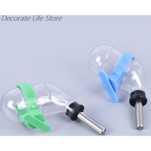 Pet Drinking Fountains Stainless Steel Automatic Water Drinking Bowl For Dogs Rabbit Hamster Pet Water Dispenser