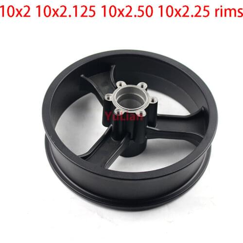 Good Reputation 10 Inch Electric Scooter Wheel Hub 10 Inch Aluminum Alloy Wheel Rims 10x2 10x2.125 10x2.50 10x2.25 Tires Rims