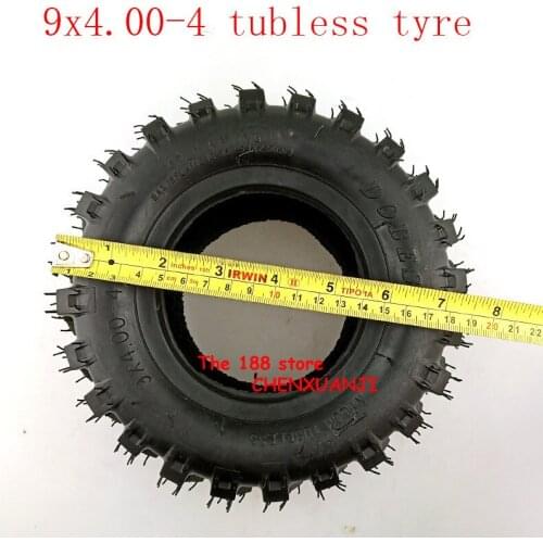 All Terrain Motorcycle 9X4.00-4 Vacuum Tire Electric Scooter Wear Resistant Road Tyre Off-road Tyre Beach Tyre