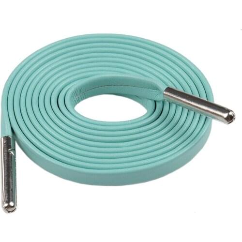 Premium Coolstring 7MM PU Leather Adamant Lace 2021 High Simulation Nice Shoe Accessories For Drop Shipping Bulk Order кроссовки