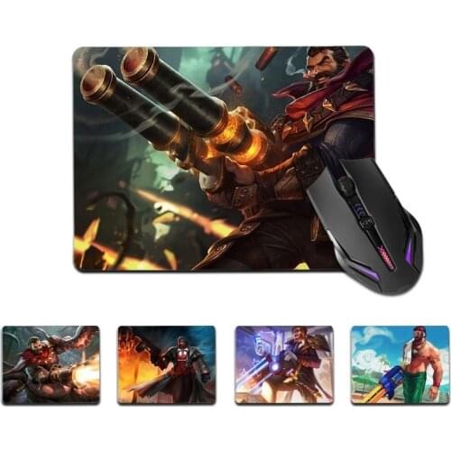 FHNBLJ Top Quality league of legends Graves Office Mice Gamer Soft Mouse Pad Top Selling Wholesale Gaming Pad mouse