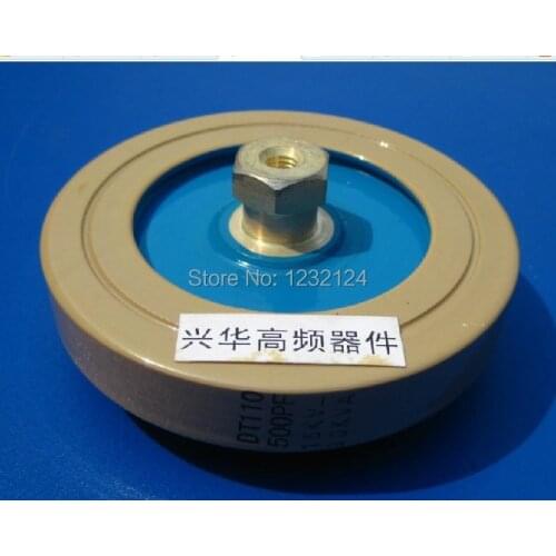 High Frequency voltage ceramic disc capacitor DT110 500PF 500P 15KV 90KVA