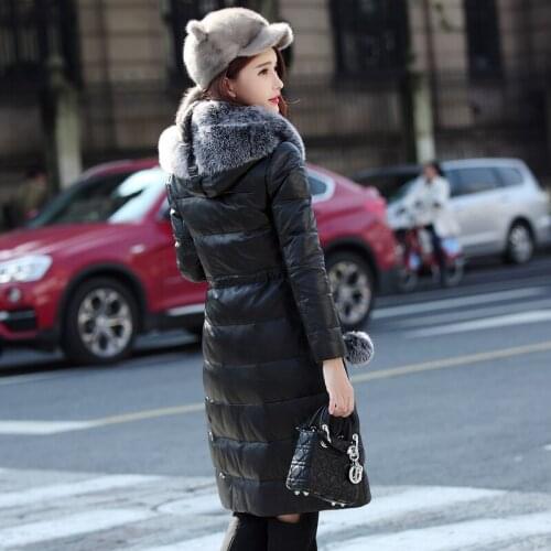 Sheepskin Genuine Leather Jacket Clothes 2020 Duck Down Winter Coat Women Chaqueta Mujer YY282