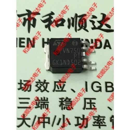 10pcs/lot VN750PT-E New stock TO-252 36V 6A