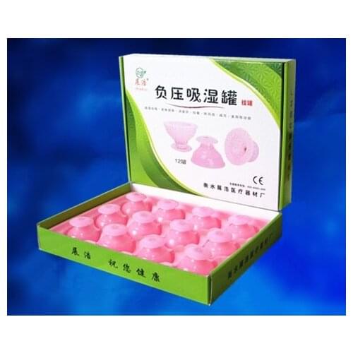 16 Silicon Gel Cupping Kit, Negative Pressure, Self Suction Cupping Set