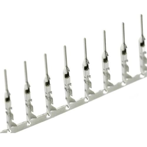 200PCS 2.54mm Dupont Jumper Wire Cable Housing Male Pin Connector Terminal