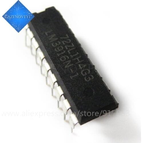 5pcs/lot LM3916N-1 LM3916N LM3916 DIP-18 In Stock