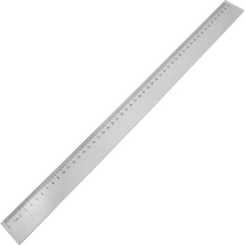 50cm Clear Plastic Measuring Long Straight Centimeter Ruler