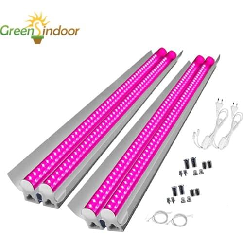 50cm LED Grow Light Strips 100W Phytolamp For Plants Phyto Lamp For Seedlings Orchids Growing Lamp With Double Tubes Hydroponic