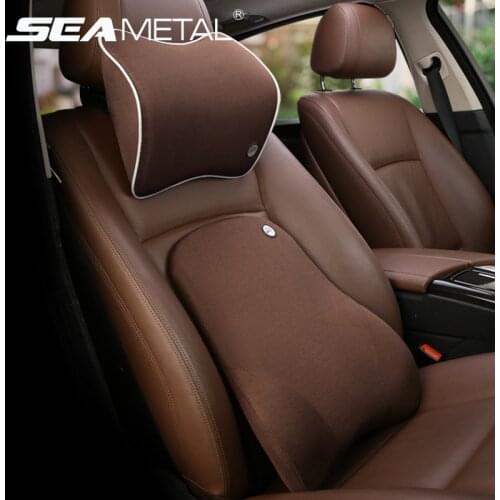 Accessories Car Seat Head Neck Rest Auto Soft Massage Pillow Space Memory Neck Headrest Car Cover Vehicular Pillow Seat Headrest