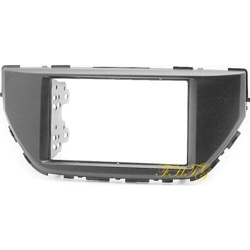 Car Radio Fascia,Dash Kit is suitable for 2013 Toyota Avalon(LHD, UV Black),Double Din Car Audio Frame