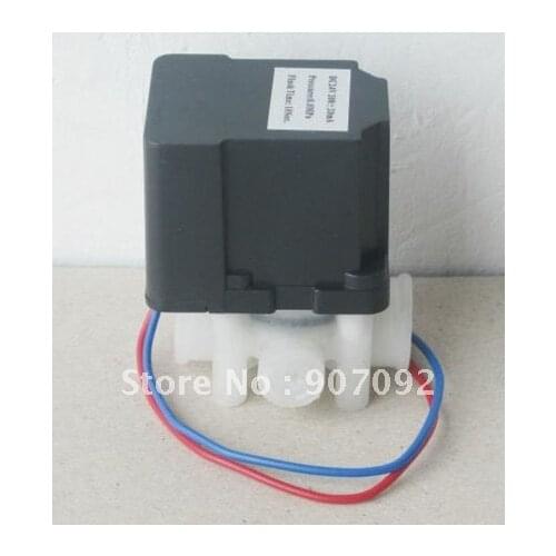 Free Shipping 10PCS/LOT 24VDC 4.8W Auto Flush Solenoid Valve 1/4'' for Water Dispenser RO Systerm With 300CC Wastewater Than