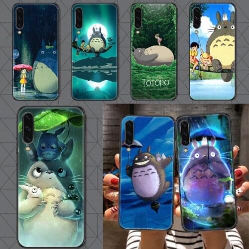 MY NEIGHBOUR TOTORO Phone case For Samsung Galaxy A 3 5 7 8 10 20 21 30 40 50 51 70 71 E S 2016 2018 4G black pretty bumper