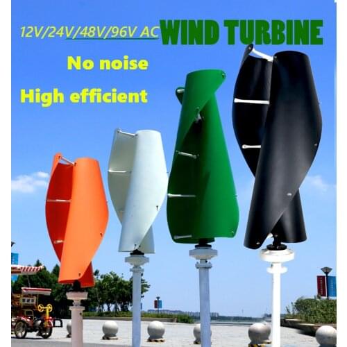 FLTXNY Black wind turbine generator 400w 500w 600w 12v 24v 48v with controller and disc maglev coreless generator for home use