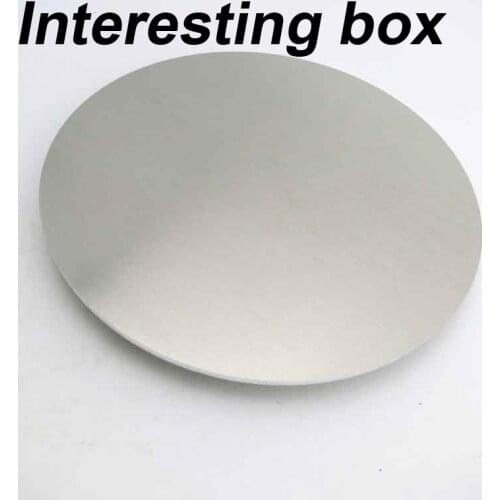 Round aluminum plate 6061 thin aluminum plate blank aluminum plate cut round DIY aluminum alloy 3mm round corner cut round