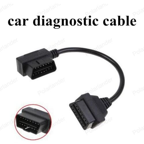 Best selling with a 16 pin socket OBD-II OBD2 Car Diagnostic Adapter Connector Male to Female Extension Cable