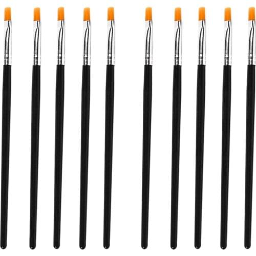 Paint Brush Set 5 pcs Nylon Hair Brushes for Acrylic Oil Watercolor Painting Artist Professional Painting Kits