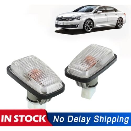 2Pcs Flowing Turn Signal Side Marker Light Repeater Lamp Blinker For Citroen Saxo Berlingo Xsara For Peugeot 106 306 406 806