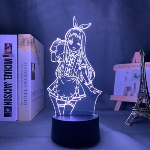 Blend S Hideri Kanzaki Led Night Light for Bedroom Decor Nightlight Anime Waifu Gift Table 3d Lamp Hideri Kanzaki Blend S