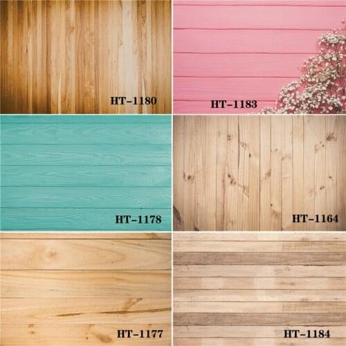 Vinyl Custom Photography Backdrops Prop Wooden Planks Theme Photography Background #0087