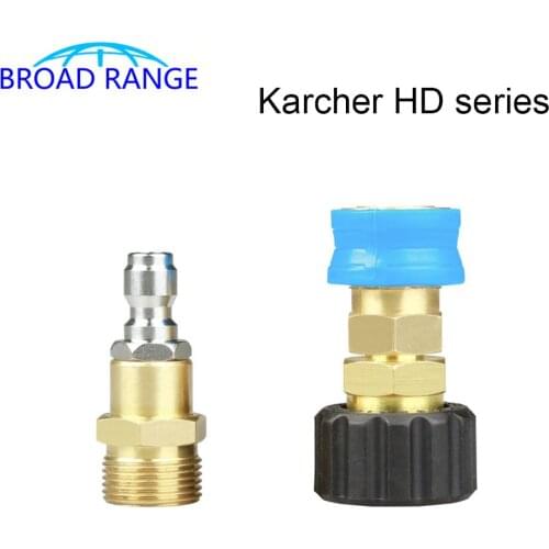 High Pressure Washer Outlet Adaptor M22*1.5mm G1/4 Quick Connector Car Washer Pressure Hose Joint For Karcher HD Series