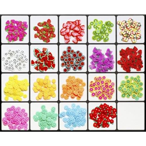 1000pcs Heart Slices Polymer Clay perfect for Slime charms slime supplies fluffy slime clear slime clay char butter slime