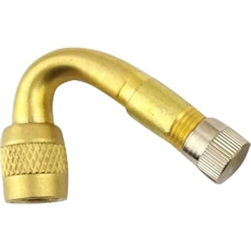 45 90 135 Degree Angle Bent Valve Car Metal Angle Bent Valve Adaptor Tyre Tube Extension Extender Converter