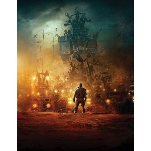 76 Home Decor Mad Max Fury Road Movie 1-Silk Art Poster Wall Art Home Decoration Gift