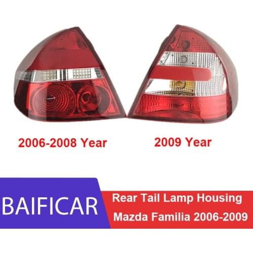 Baificar Brand New High Quality Taillights Rear Lamp Shell Reversing Brake Lampshade Housing For Mazda Familia Second Generation