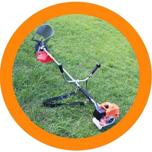 Gasoline Side-hanging Brush Cutter 4-stroke Power Weeder Mini Forage Harvester Rice Wheat Cutting Machines
