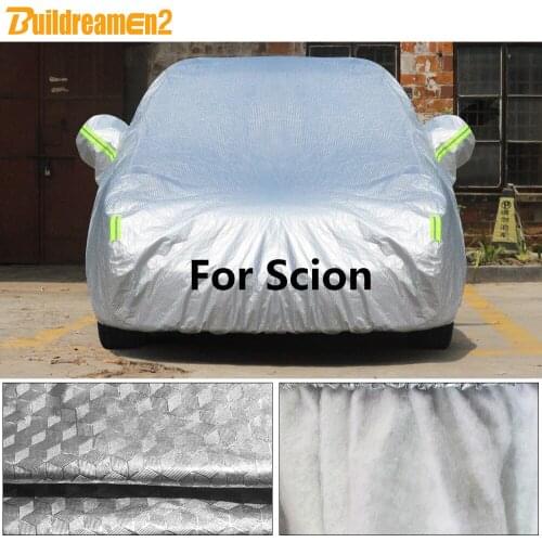 Buildremen2 Waterproof Car Cover Outdoor Sun Shade Snow Rain Hail Dust Protection Cotton Auto Cover For Scion Tc xA xB xD