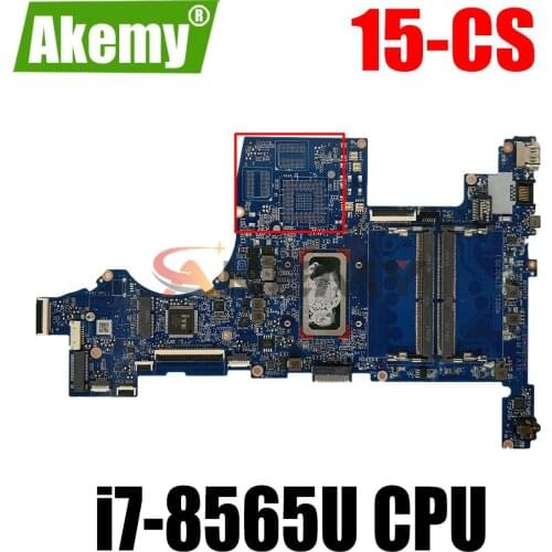 L50262-601 DAG7BDMB8F0 notebook mainboard W/i7-8565U GM For HP Pavilion 15-CS 15T-CS200 TPN-Q208 Laptop mainboard Motherboard
