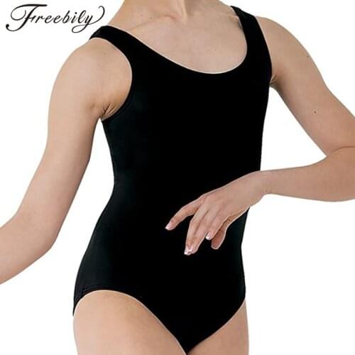 Children Sleeveless Professional Ballet Dance Leotard Girls Gymnastics Leotard Ballerina Sports Bodysuit Kids Dance Wear