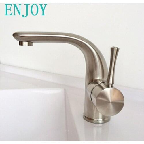 A undertakes domestic high-end sink bathroom ark of stainless steel 304 basin bibcock of cold hot water basin